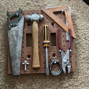 Handyman Double Switch Plate Wall Plate Tools